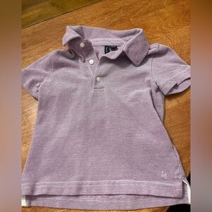 Janie and Jack Purple Polo Shirt